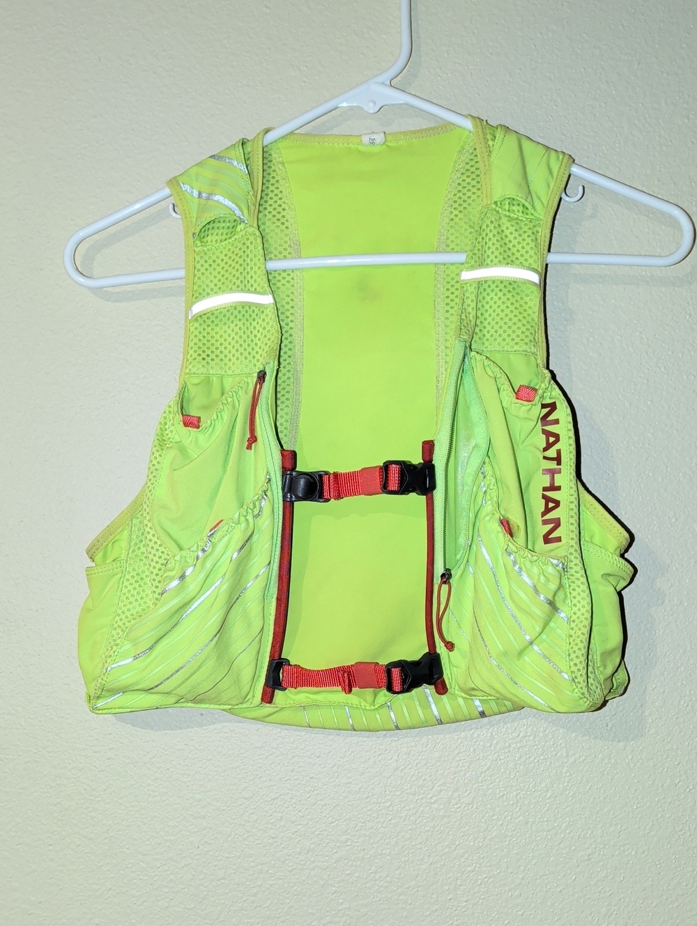 Nathan Pinnacle 12L Hydration Running Vest Women's Small Lime